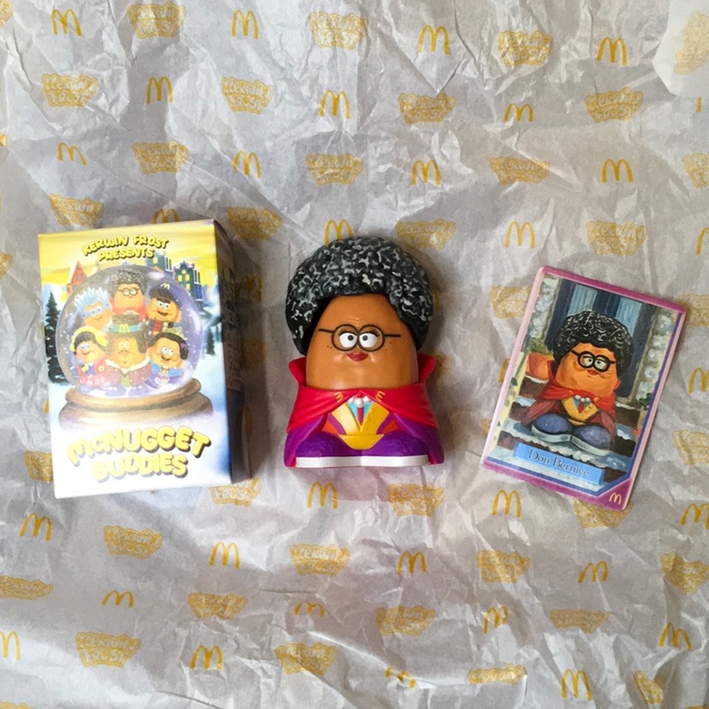 Adult Happy Meal Toy Don Bernice 2023 Kerwin Frost McNugget Buddies